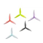 5128.0 For 5128 Propellers 3 Impeller Propellers Upgrade 51366 FPV Multi-rotor Drone Propellers 6 Pairs/12 Pieces RC DIY Parts(Red)