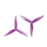 2 Pairs 5129 For Propeller 3 Impeller Upgrade Racing Props Control Multi-rotor Drone FPV Flight Cw Ccw 2 Pairs/batch DIY Parts(2pairs Purple)