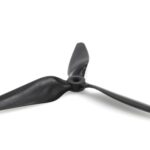 SDKyKei Spare Part 2 Pairs (2CW+2CCW) Suitable 8X4.5X3 8045 3-Blade Black Fiberglass Nylon Propellers, Suitable RC Multi-Rotor Drones