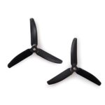 AvatarRC Geniune Gemfan 5040-3 (5x4x3) Tri Blade Black Propellers for 250 Size Quadcopters, Drones, and Multi-rotors – Perfect for 210mm to 300mm frames