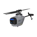 FunXylophy RC Helicopter Aircraft with 1080P Camera Drone, C127 2.4G 4CH Single-Rotor Brushless Scout Drone Model, Indoor & Outdoor Flying Plane Aircraft for Beginner (RTF Version)