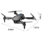 Aerial Photography Drone for Beginners – Versatile Drone with Headless Mode – Remote Control Quadcopter with HD Camera – Foldable Drone – 1080P Camera Drone – Gift