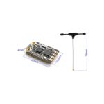 RadioMaster RP3 ELRS FPV Receiver – 2.4ghz ExpressLRS Nano Receiver Drone RX Module with 65mm UFL T Antenna for FPV Drone Tiny Whoop Fixed-wing RC Plane by Speedybee