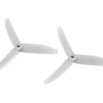 AvatarRC Geniune HQ 5040-3 (5x4x3) Tri Blade White Propellers for 250 Size Quadcopters, Drones, and Multi-rotors – Perfect for 210mm to 300mm frames