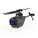 C127AI Black Hornet RC Helicopter Model, RC 2.4G 4CH Scout Drone Model, Single-Rotor Brushless Military Aircraft Without Aileron, Kids Adults Electric Fighter Toy Gift (RTF)