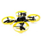 Blade Scimitar 170 FPV RTF RC Drone Racer with 2.4GHz DXe Radio System (Tx/Rx) | 4S LiPo Battery | 600TVL CMOS Camera, FPV Monitor (Black/Yellow)