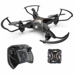 Drocon DC-65 Foldable Mini RC Drone for Kids, Portable Pocket Quadcopter with Altitude Hold Mode, 3D Flips, Headless Mode and One-key Take-off/Landing, Easy to Fly for Beginners and Makes a Great Gift