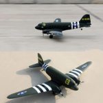CGIIGI RC C-47 Wingspan 1470mm Like Real Aircraft Flying Drone Electric Remote Control Fixed Wing Model Airplane Green Sailing C47