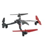 Dromida Ominus Unmanned Aerial Vehicle (UAV) Quadcopter Ready-to-Fly (RTF) Drone with Radio System, Batteries and USB Charger (Red)