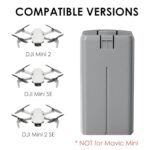 Satonaka Mini 2 Battery, High-Capacity 2400mAh-7.7V Mini 2 SE Battery of 31Mins Fly Time, Intelligent Flight Battery for DJI Mini 2, DJI Mini 2 SE, DJI Mini SE Drone Replacement