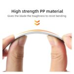 SeiZed Drone Propeller for D-JI Air 3 Replacement 8747F Quadcopter Blades 3 Colors Available Drones Accessorie (Color : 1 Pair Silver)