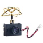 AKK A3 5.8G 40CH VTX 0/25mW/50mW/200mW Switchable 600TVL 1/3 Cmos Micro AIO FPV Camera for FPV Drone Like Tiny Whoop Blade Inductrix (with shell)