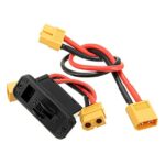 HobbyFlip XT60 Plug On Off Switch Connector with 200mm Extension Wire for Compatible with RC Drone Multi-Rotor