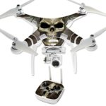 MightySkins Protective Vinyl Skin Decal for DJI Phantom 3 Professional or Advanced Quadcopter Drone wrap cover sticker skins Skeletor
