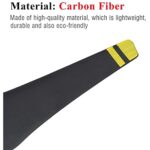 2 Pairs DJI 9450 Props Carbon Fiber Reinforced Self-tightening Propellers (Composite Hub, Black with Yellow Stripes)