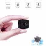 GZDL Portable Small Mini Camera Waterproof – Covert Spy Hidden Camera HD 1080P – Motion Detection Night Vision Cam – Sport Outdoor Camera for Surfing Snorkeling Cycling Drone