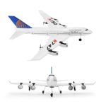 Advanced Level RTF RC Plane, 3CH Remote Control Airplane with Fixed Wing Function 2.4GHz RC Hobby Flying Aircraft for Outdoors (747)