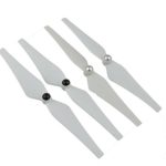 ETopLike 9450 Self-tightening Props Propellers 9″ for DJI Phantom 3, Professional and Advanced, Pack of 2 Pairs (White)