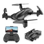 Holy Stone GPS Drone FPV Drones with Camera for Adults 1080P HD Live Video, Foldable Drone for Beginners, RC Quadcopter with GPS Return Home, Follow Me, Altitude Hold and 5G WiFi Transmission, HS165