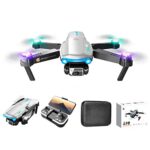 Mini Drone Rc Drones with Camera for Adults, Flying Toys with Color LED Lights, Headless Mode, 4K HD Fpv Camera, Fl-ow Localization, Drones for Kids 8-12, Rc Plane Helicopters Cool Stuff