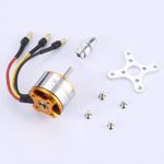 Exiao DXW A2212 1800KV 2-4S Outrunner Brushless Motor for RC FPV Fixed Wing Drone Airplane Aircraft Multicopter 8060 Propeller