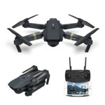 Quadcopter Drone with Camera Live Video, EACHINE E58 WiFi FPV Quadcopter with 120° Wide-Angle 720P HD Camera Foldable Drone RTF – Altitude Hold, One Key Take Off/Landing, 3D Flip, APP Control