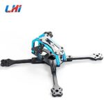 LHI 215mm Lightning Race 215mm 5mm 3K Full Carbon Fiber Frame Kit Blue for RC Racing Racer Drone Toy DIY RC Toys & Hobbies Multi Rotor Parts