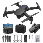 Drone With Dual 1080P Camera For Adults and Beginners, FPV Rc Quadcopter With Altitude Hold 110° Adjustable Lens, Altitude Hold, 2.4G WIFI FPV, Gifts for Kids and Adults