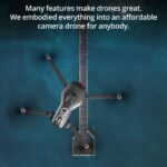 EXO X7 Ranger Plus – High End Camera Drone for Adults. Long Battery & Range, 4K Camera, 3 Axis Gimbal, Obstacle Avoidance, 27MPH Speed. Powerful & Playful Drone with Camera and GPS Return to Home. (1 Battery, Matte Black)