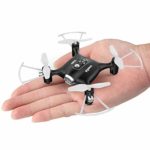 Mini Pocket Drone Syma Newest X20 Headless Mode 2.4Ghz Nano LED RC Quadcopter Altitude Hold Black