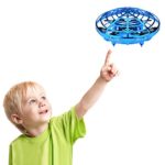 Desuccus Flying Toys Drones for Kids & Adults, Hands Controlled Mini Drone Helicopter with 360° Rotating and Shinning LED Lights, Easy Indoor Flying Ball Drone Toys for Boys or Girls