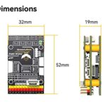 SpeedyBee F405 Wing APP Fixed Wing Flight Controller Built-in ArduPilot INAV 2-6S, 4S Flight Controller Stack for Fixed-Wing Drone V-Tail Planes DIY Drone Accessories Parts