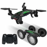 Mini Drone Camera VLOXO Remote Control Drone Headless RC Flying Quadcopter Car, Easy Speed Control Mode with USB Charger