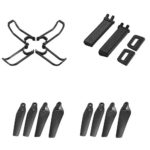 EACHINE E58 WiFi FPV Drone Accessories 8 Pcs Blades 4 Pcs Propeller Guard 2 Pcs Landing Gear Skids Sets