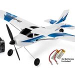 Top Race Remote Control Airplane, 3 Channel RC Airplane Aircraft Built in 6 Axis Gyro System Super Easy to Fly RTF (TR-C285)
