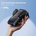 Ruko U11MINI 4K, Drones with Camera for Adults 4K Video 8K Photo, Under 249g, 3-Axis Gimbal EIS, 96 Min Flight Time, 20000ft FPV Transmission Professional Drone, AI Takeoff/Landing, Auto Return, GPS with Beeper, Beginner Friendly