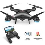 Holy Stone HS110G GPS FPV Drone with 1080P HD Live Video Camera for Adults and Kids, RC Quadcopter with GPS Auto Return Home, Auto Hover and Follow Me Mode, Long Flight Time, Easy to Fly for Beginners