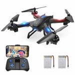 SNAPTAIN S5C WiFi FPV Drone with 720P HD Camera, Voice Control, Wide-Angle Live Video RC Quadcopter with Altitude Hold, Gravity Sensor Function, RTF One Key Take Off/Landing, Compatible w/VR Headset