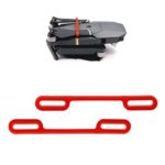 Honsky Quick Release DJI Mavic Pro Propeller Guard Fixator Blade Transport Strap Clip Stabilizer Protector Fixed Bracket Holder RC Quadcopter Drone Accessories, 2 Packs, Red, MPPFRED02