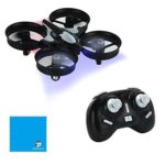 JJRC H36 Mini Drone 2.4G 4CH 6Axis Gyro Headless Mode Remote Control RC Quadcopter RTF One-key Return (Black)