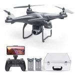 Potensic T25 GPS Drone with FPV RC, 1080P HD Camera, WiFi Live Video, Auto Return Home, Altitude Hold, Follow Me, 2 Batteries and Carry Case