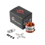 FLASH HOBBY D2826 2200KV Brushless Motor for RC Models FPV Multirotor Quadcopter (D2826, 2200KV)