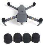 Yifant DJI Mavic Pro Silicone Motor Cover 4pcs/set Motor Protector Guard Cap Case for DJI Quadcopter Drone Accessorie(Black)