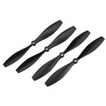YNSHOU Functional Propeller XK X420 420mm 3D6G VTOL FPV RC Airplane Spare Part ABS 1 Pair CW & 1 Pair CCW Propeller Drone Accessories (Color : Black) (Color : Black) ( Color : Black )