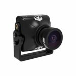 RunCam Swift 2 FPV Camera Integrated OSD MIC, 600TVL DC 5-36V WDR NTSC Full Size Cam for FPV Drone and RC Hobbies, Black