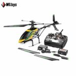 ETbotu Drones WLtoys V912 4CH Brushless RC Helicopter Single Blade High Efficiency Motor RC Helicopter European regulations