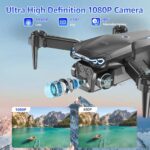 X-shop Drone with Camera for Kids & Adults, 1080P HD Mini FPV Drones with Altitude Hold, One-Key Take Off/Landing, Headless Mode, 360° Flips, Speed Adjustment, Toys Gifts for Boys Girls, Beginner