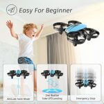 Cheerwing U46S Mini Drone for Kids Beginners, Upgraded Indoor Nano Quadcopter with 3 Batteries, Headless Mode, Remote Control, Great Gift Toy for Boys and Girls