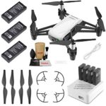 Tello Drone Quadcopter Elite Combo with 3 Batteries, 4 Port Charger and More