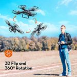 AKASO A31 1080P Drone with Camera for Adults, Full HD FPV Live Video RC Quadcopter Drone, Altitude Hold, Circle Fly,Headless Mode, Easy to Use for Beginners,Boys & Girls